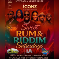 SWEET RUM & RIDDIM SATURDAYS